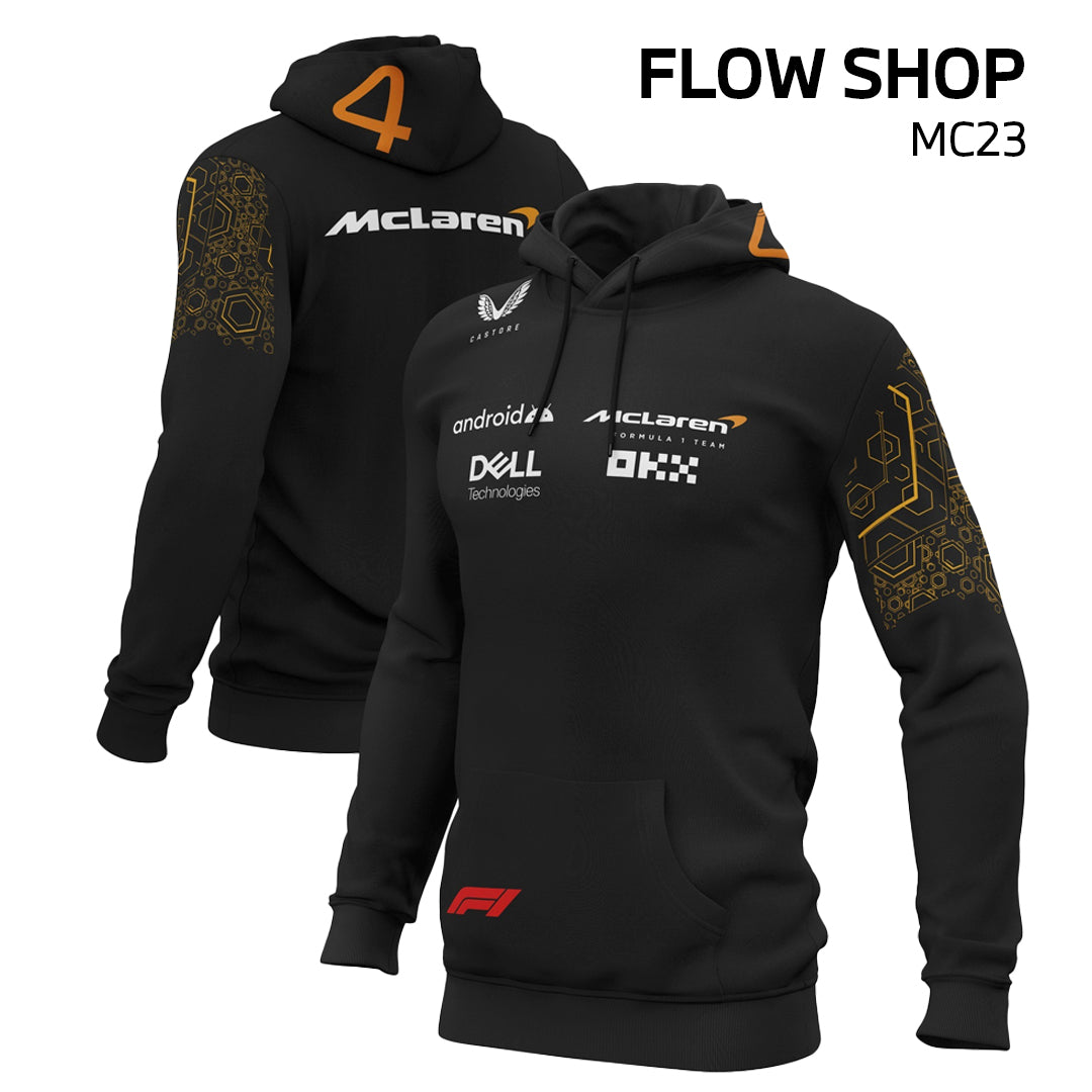 🔥 Sudadera McLaren MC23: Rendimiento y Estilo en Cada Detalle 🏁🧡