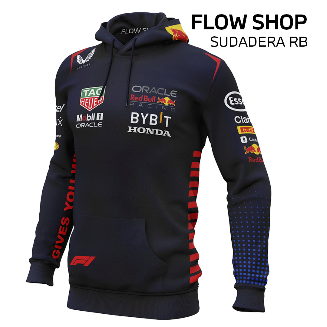 🏁 Sudadera RB24: El Nuevo Ícono del Estilo Racing 🔵🔥