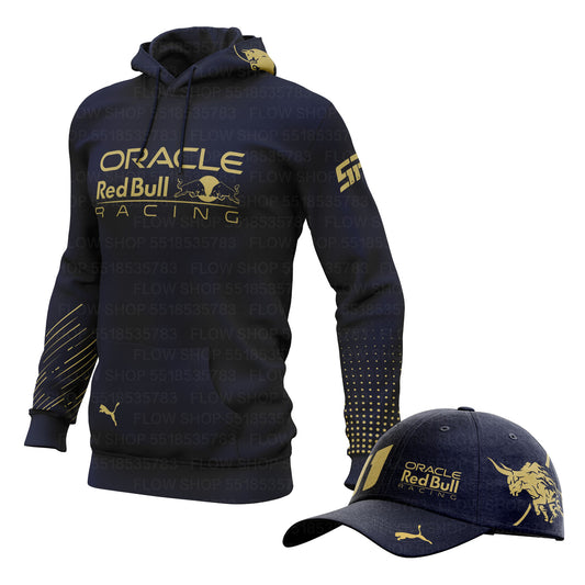 Sudadera Red Bull Edición Oro 🖤🐂👑
