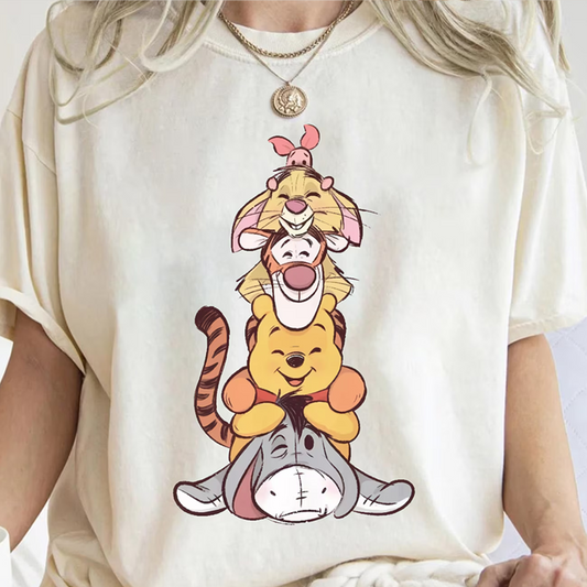 PLAYERA OSO Y SUS AMIGOS