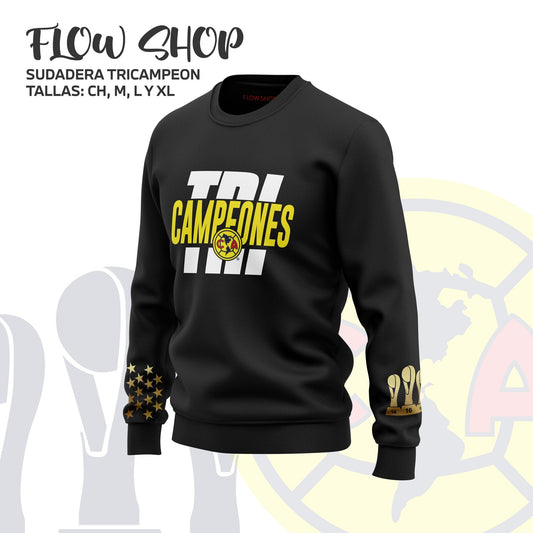 Sudadera Club América Tricampeón 🦅🏆