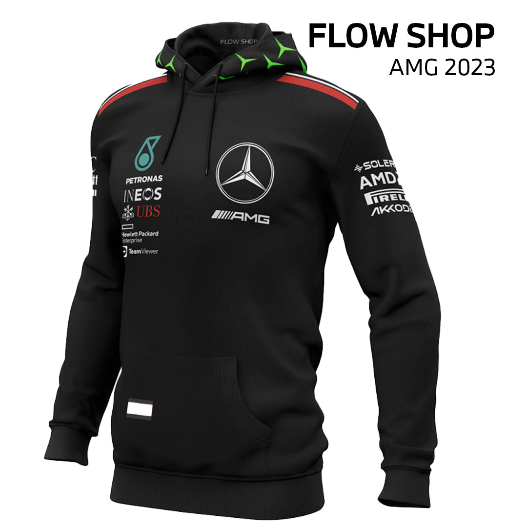 🏁 Sudadera AMG 2023: Elegancia Deportiva que Impone Estilo 🔥🖤
