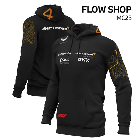 🔥 Sudadera McLaren MC23: Rendimiento y Estilo en Cada Detalle 🏁🧡