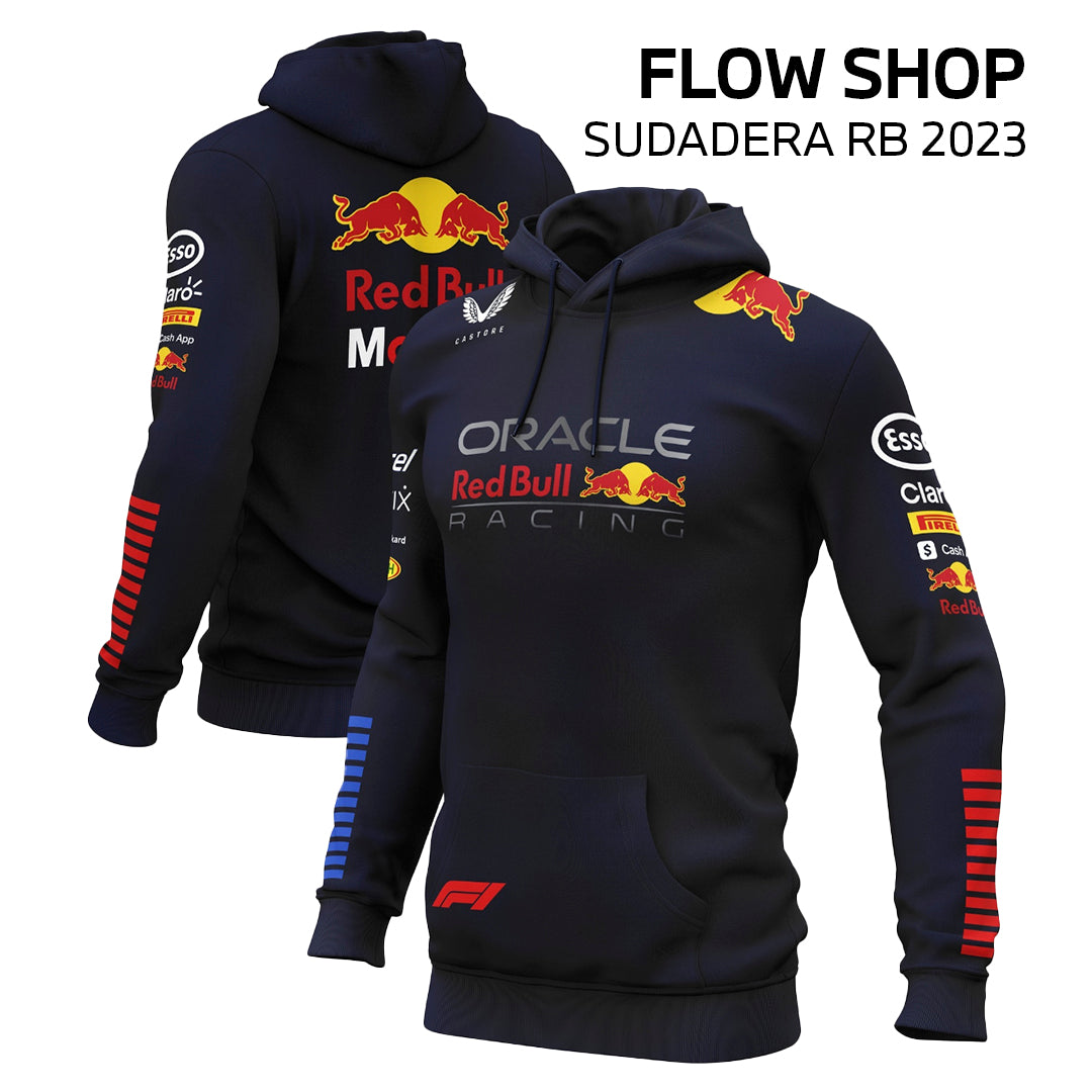 🔥 Sudadera Red Bull RB 23: Adrenalina y Estilo de Temporada 🏁🔵