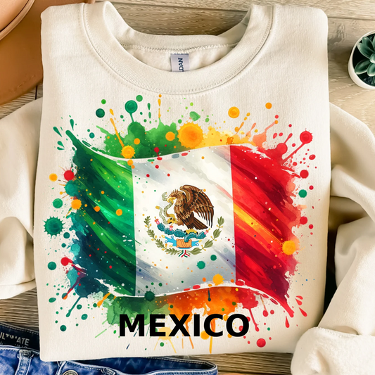 Sudadera Bandera de Mexico