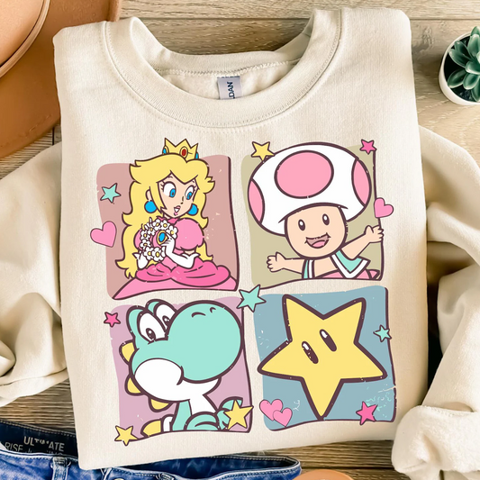 sudadera mario bros