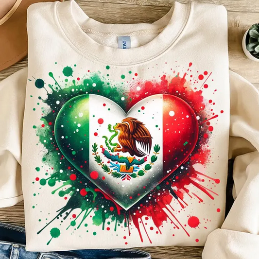 Sudadera Corazón Mexicano