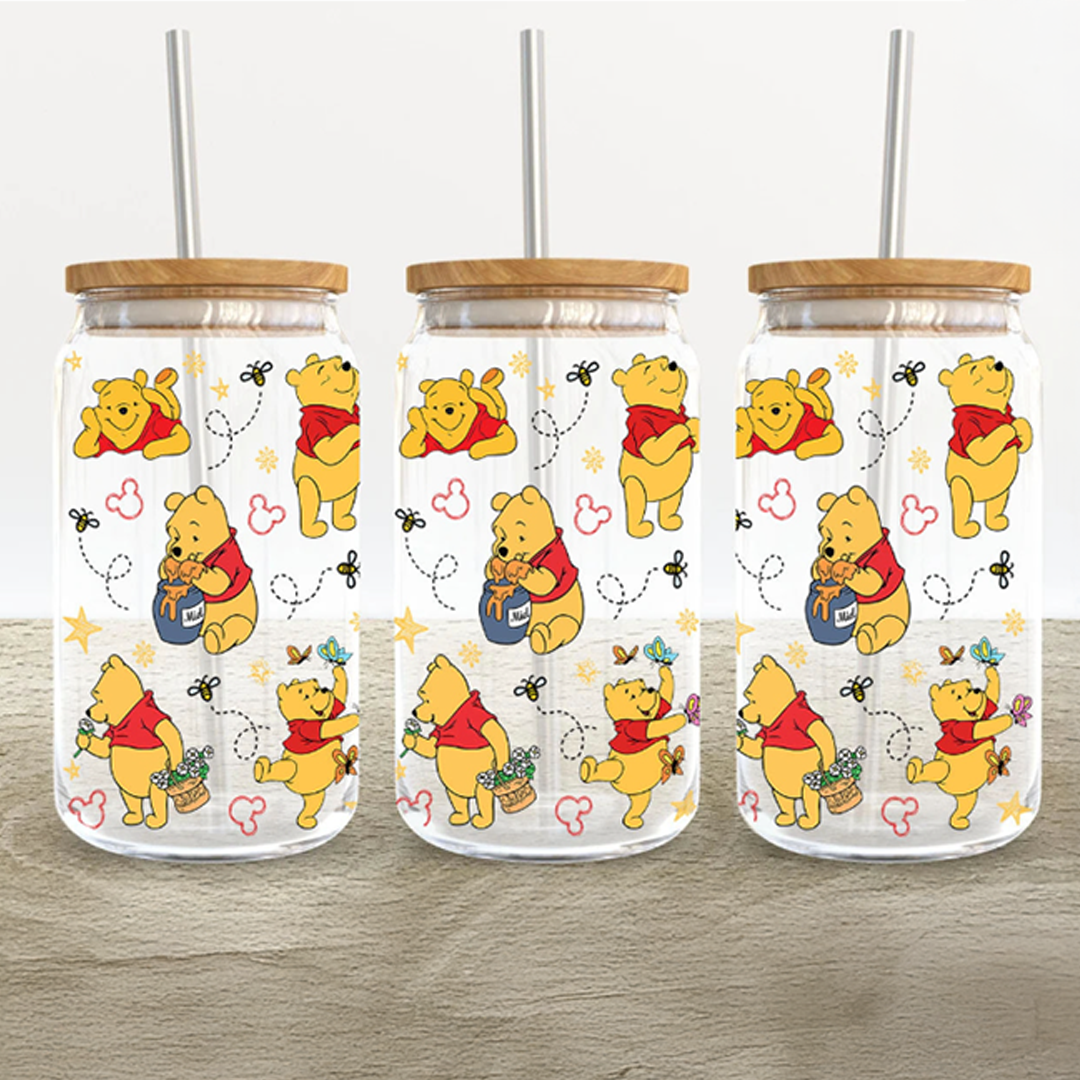 VASOS PERSONALIZADOS OSITO FELIZ