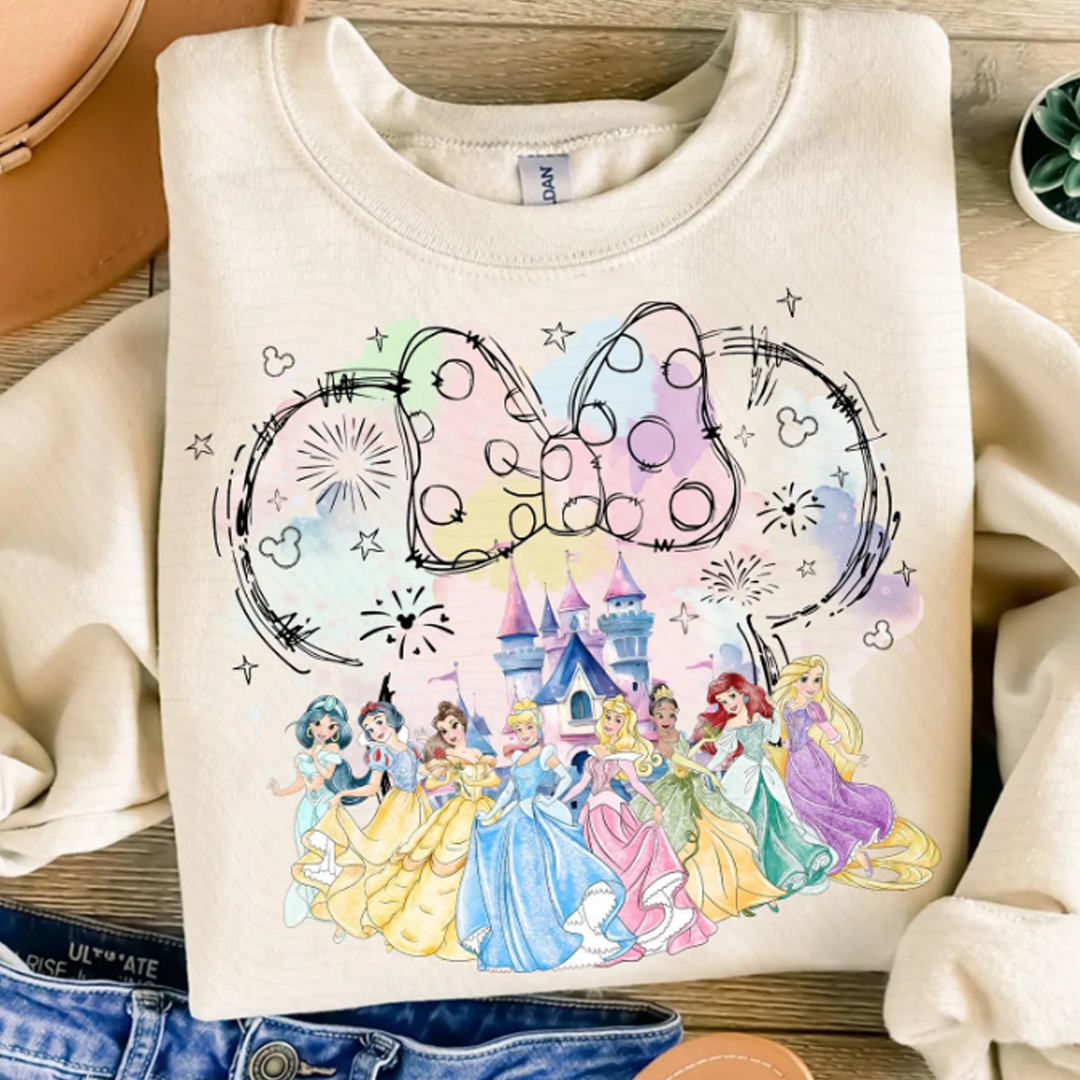 SUDADERA CASTILLO PRINCESAS